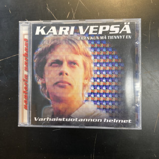 Kari Vepsä - Eilen kun mä tiennyt en CD (VG/M-) -iskelmä-